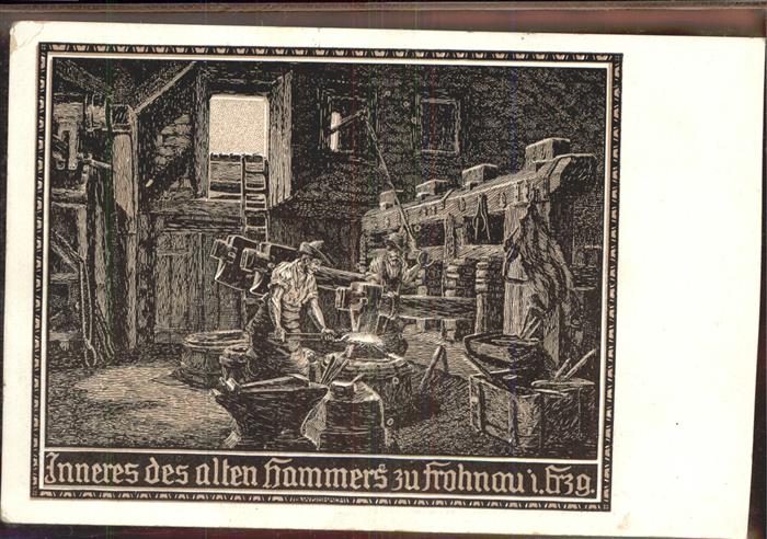 Frohnau Inneres des alten Hammers