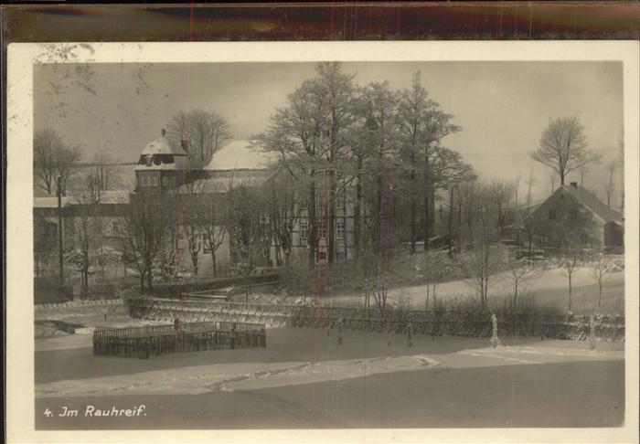 Kretscham-Rothensehma Im Rauhreif