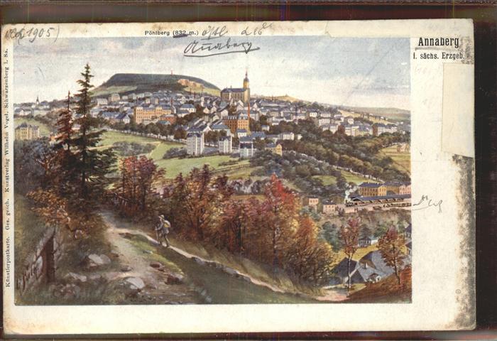 Annaberg-Buchholz Erzgebirge Pöhlberg
