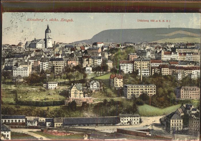 Annaberg-Buchholz Erzgebirge Pöhlberg