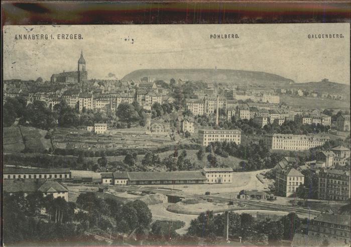 Annaberg-Buchholz Erzgebirge Galgenberg Pöhlberg