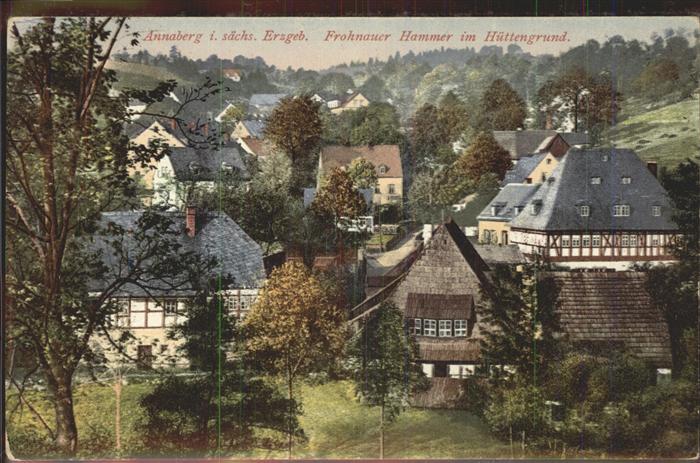 Annaberg-Buchholz Erzgebirge Frohnauer Hammer Hüttengrund