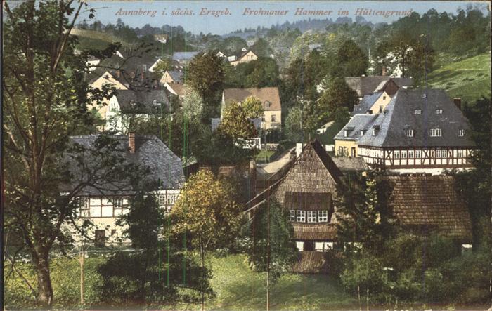 Annaberg-Buchholz Erzgebirge Frohnauer Hammer Hüttengrund