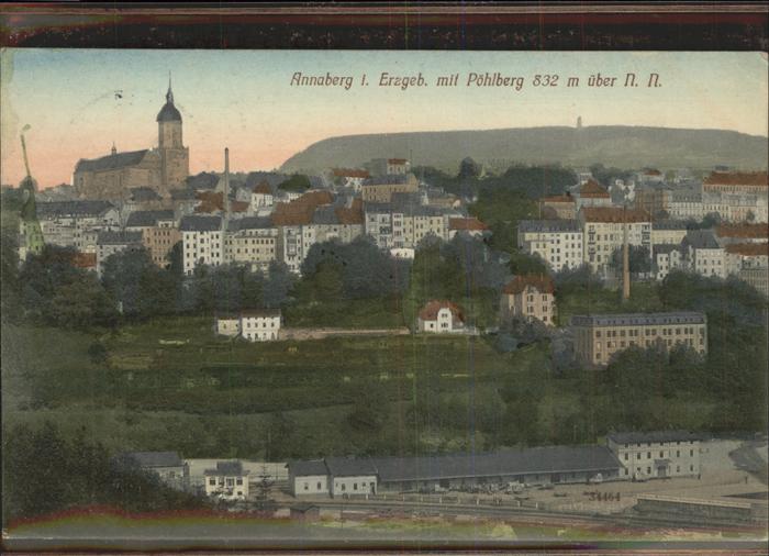 Annaberg-Buchholz Erzgebirge Pöhlberg