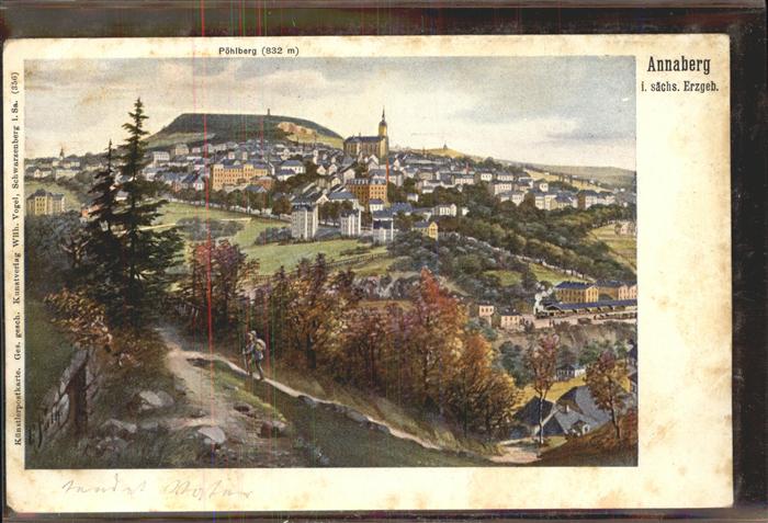 Annaberg-Buchholz Erzgebirge Pöhlberg