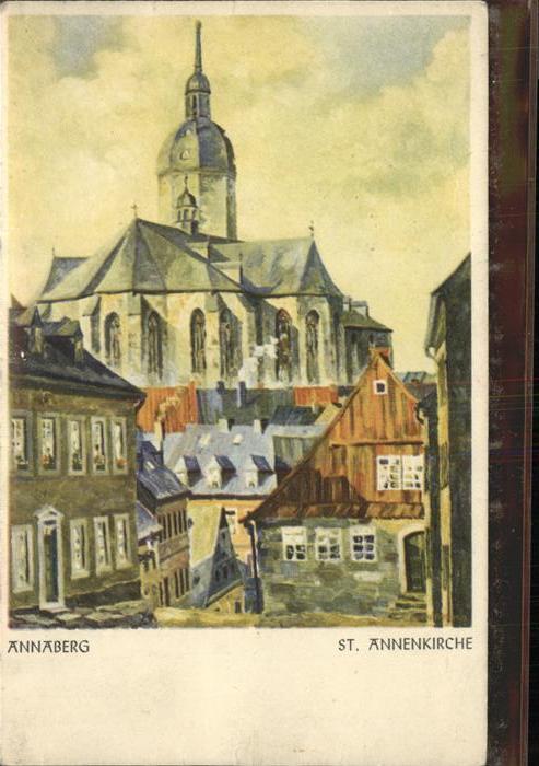 Annaberg-Buchholz Erzgebirge St. Annenkirche