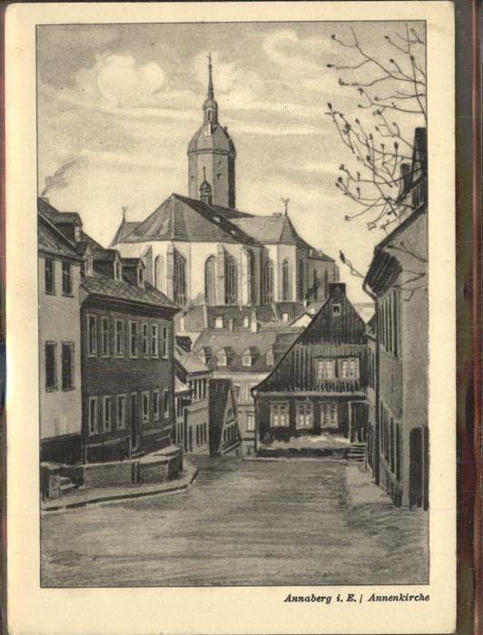 Annaberg-Buchholz Erzgebirge Annenkirche
