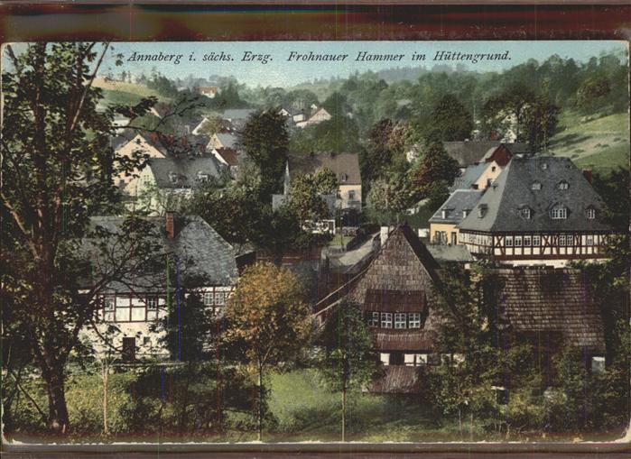 Annaberg-Buchholz Erzgebirge Frohnauer Hammer Hüttengrund