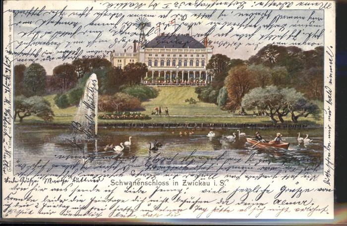 Zwickau Sachsen Schwanenschloss