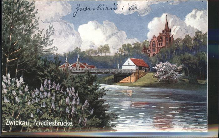 Zwickau Sachsen Paradiesbrücke