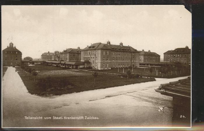 Zwickau Sachsen staatl. Krankenstift