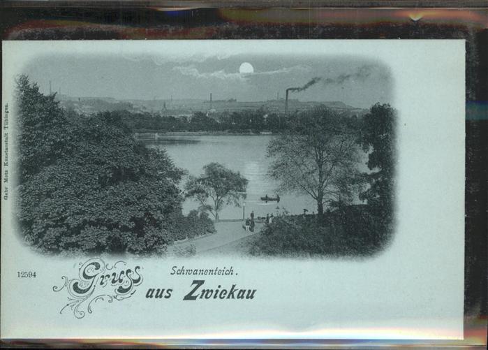 Zwickau Sachsen Schwanenteich