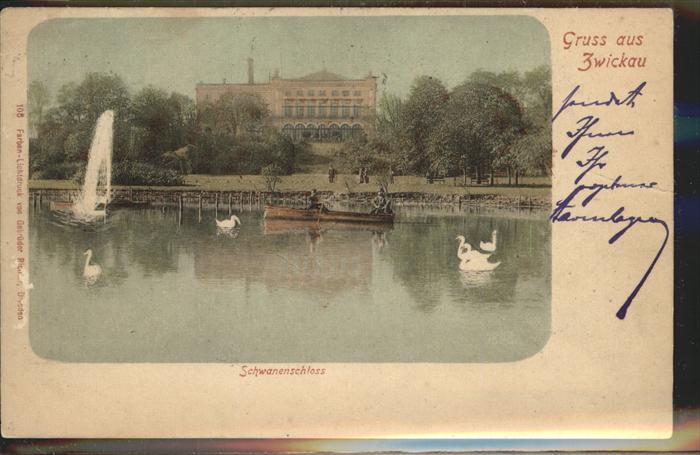 Zwickau Sachsen Schwanenschloss