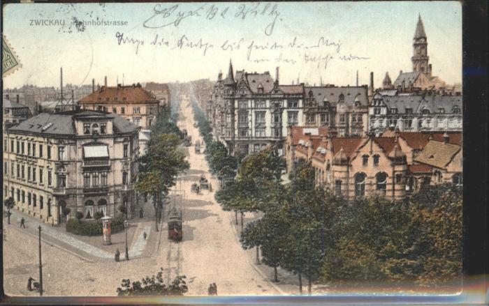 Zwickau Sachsen Bahnhofstr.
