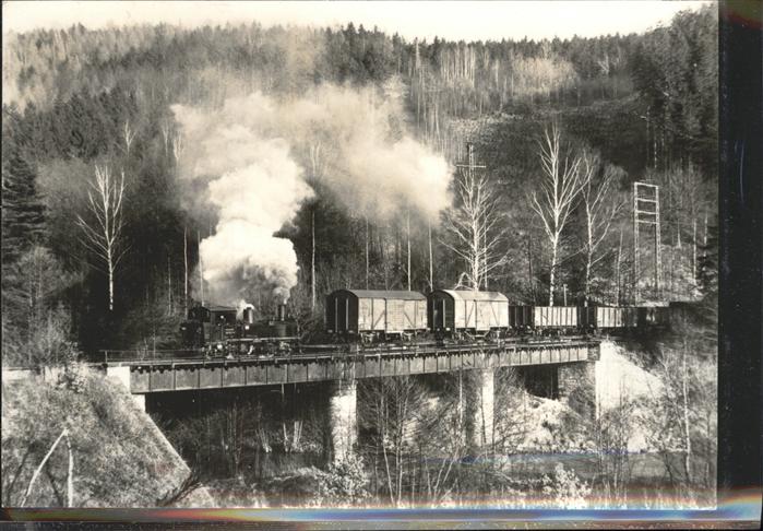 Joehstadt Schmalspurbahn Wolkenstein Eisenbahn
