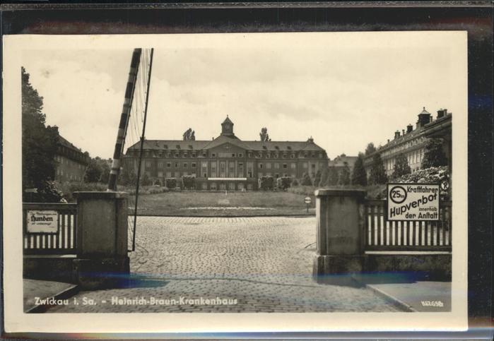 Zwickau Sachsen Heinrich-Braun-Krankenhaus