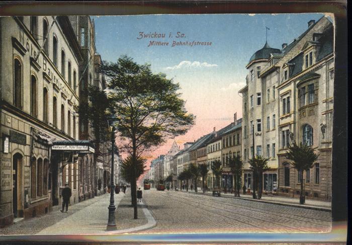 Zwickau Sachsen Mittlere Bahnhofstr.