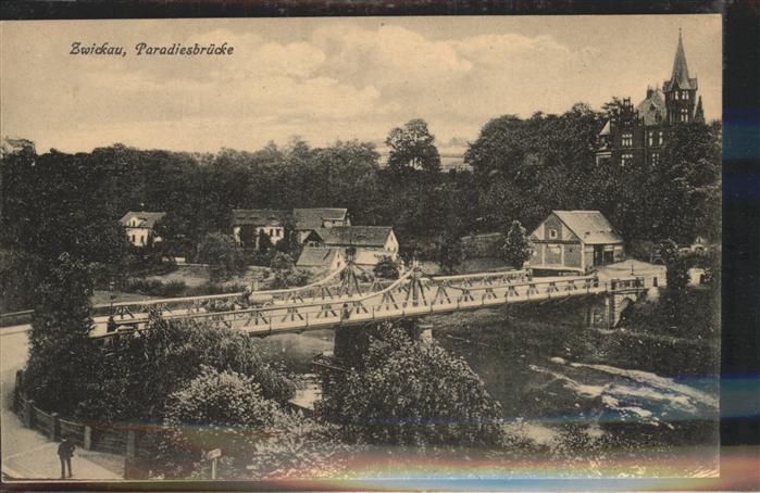 Zwickau Sachsen Paradiesbrücke