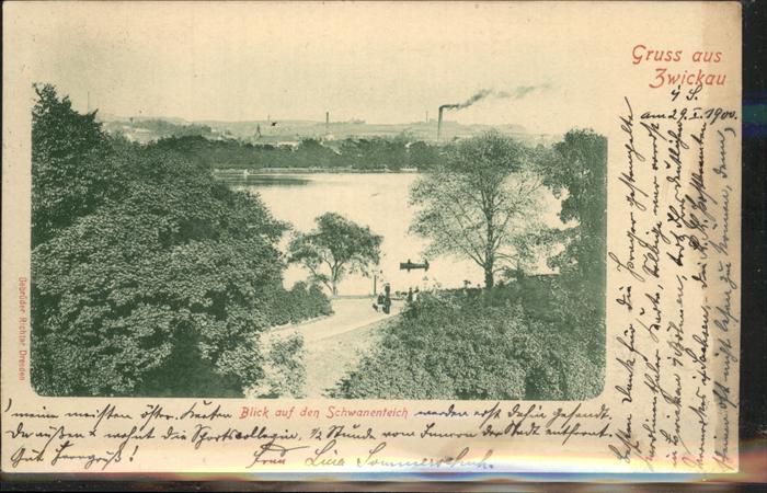 Zwickau Sachsen Schwanenteich