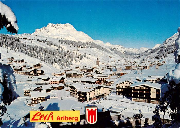 Lech Vorarlberg Blick gegen Oberlecht mit Karhorn