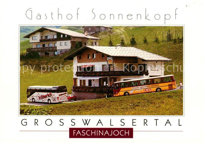 Faschinajoch Fontanella Vorarlberg AT Gasthof Sonnenkopf Grosswalsertal
