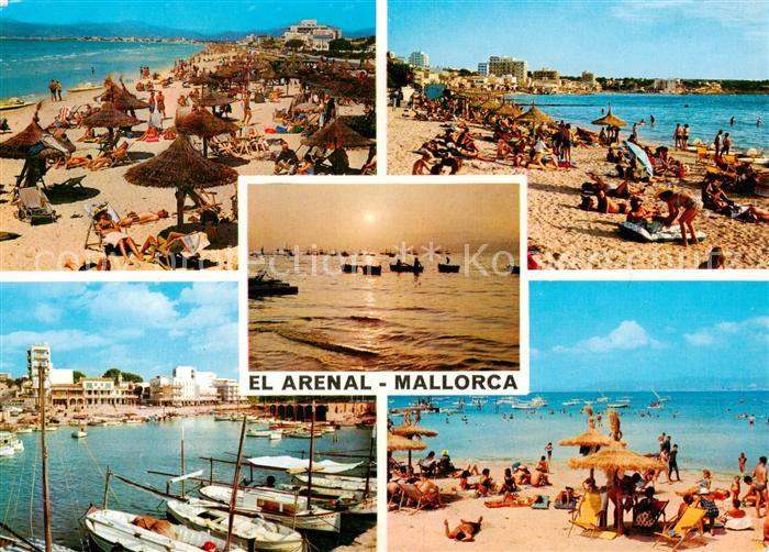 El Arenal Mallorca ES Strandpartien Bootshafen