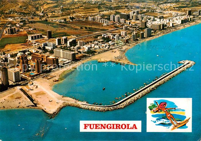 Fuengirola Costa del Sol ES Vista parcial de Fuengirola y los boliches