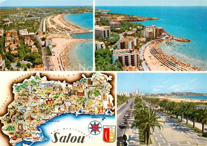 Salou Tarragona Costa Dorada ES Diversos aspectos de la Playa