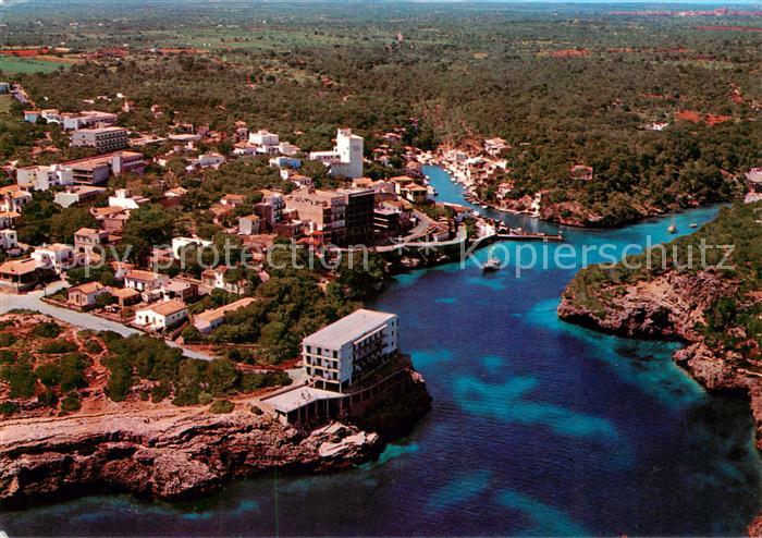 Santanyi Islas Baleares ES Cala Figuera Fliegeraufnahme