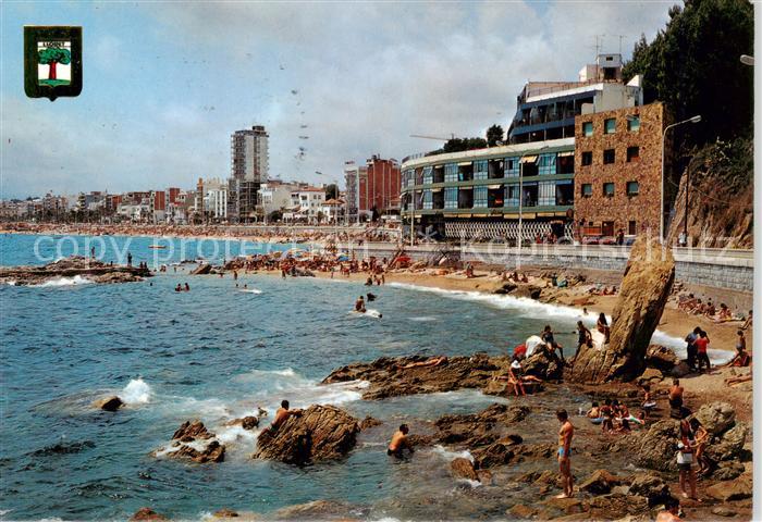 Lloret de Mar Platja Vista general