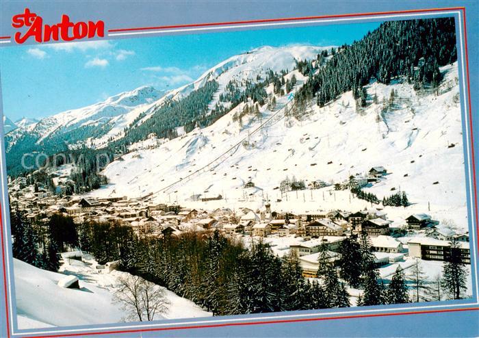 St Anton Arlberg AT Panorama