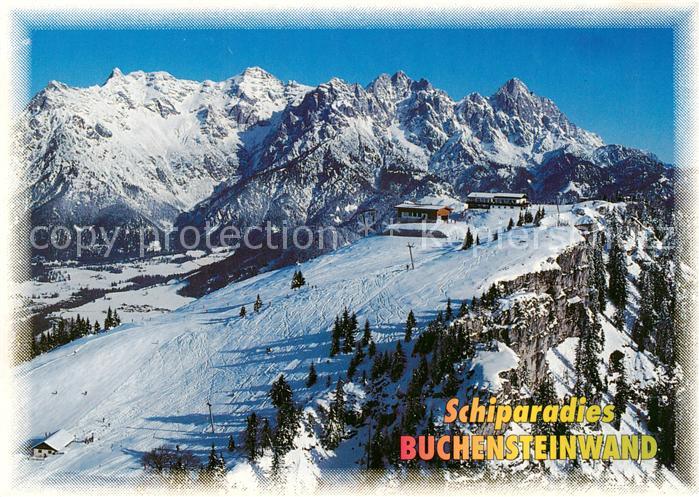 St Ulrich Pillersee Schiparadies Buchensteinwand