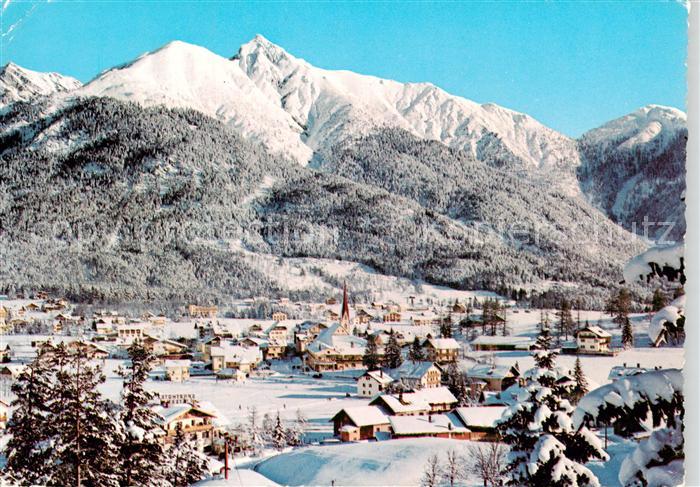 Seefeld Tirol Panorama mit Reither Spitze