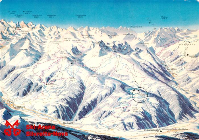 Silvretta-Nova Montafon AT Panoramakarte