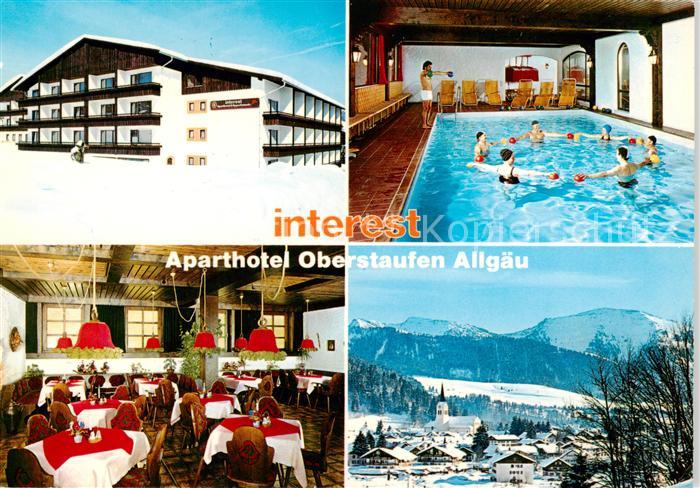 Oberstaufen Oberallgaeu Bayern Interest Aparthotel Oberstaufen Hallenbad Gastra