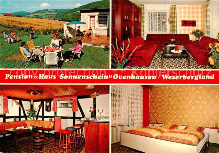 Ovenhausen Pension Haus Sonnenschein Gaststube Bar Zimmer Garten