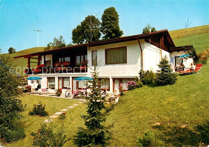 Oberstaufen Oberallgaeu Bayern Landhaus Schrothkurheim Wagner