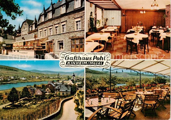 Kinheim Gasthaus Pohl Gastraeume Moselpartie Terrasse
