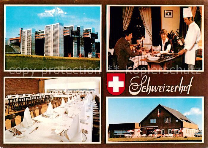 Scharnebeck Lueneburg Cafe Restaurant Schweizerhof Gaststube Speisesaal