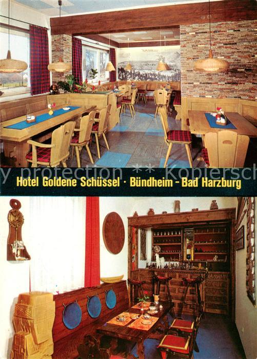 Buendheim Hotel Goldene Schuessel Gastraeume