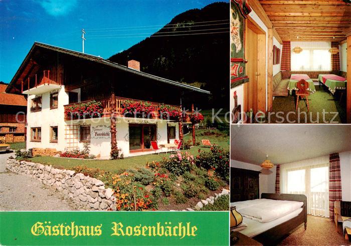 Bad Oberdorf Gaestehaus Rosenbaechle Gaststube Zimmer