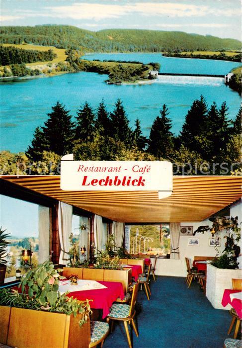 Denklingen Oberbayern Restaurant Cafe Lechblick Gaststube
