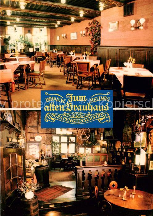 LueNEBURG  CITY Restaurant Zum alten Brauhaus Gastraeume