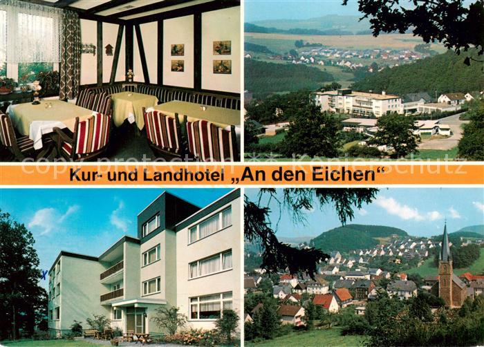 Lennestadt Kur und Landhotel An den Eichen Gaststube Panorama
