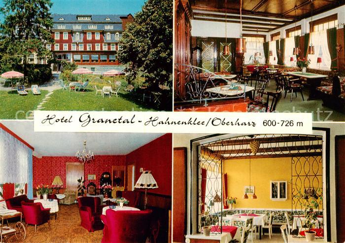 Hahnenklee-Bockswiese Harz Hotel Granetal Gastraeume