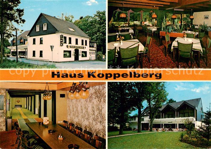 Wipperfuerth Hotel Restaurant Cafe Haus Koppelberg Gaststube Kegelbahn