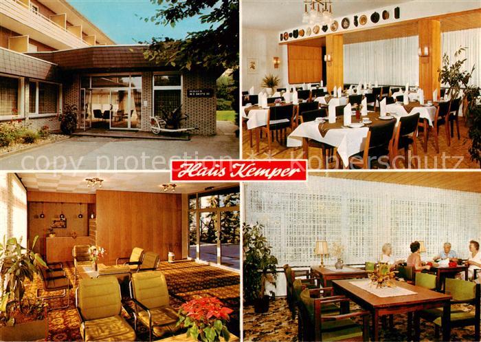 Bad Westernkotten Kurheim Haus Kemper Gastraeume