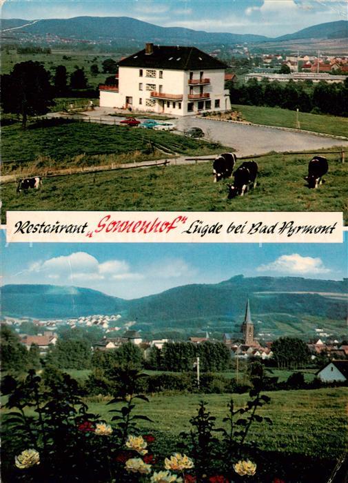 Bad Pyrmont Restaurant Sonnenhof Panorama