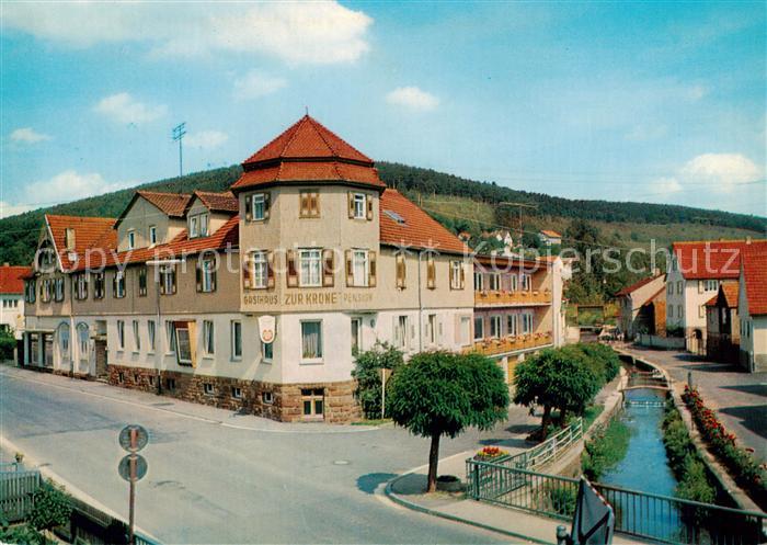 Zell Odenwald Gasthaus Pension Zur Krone