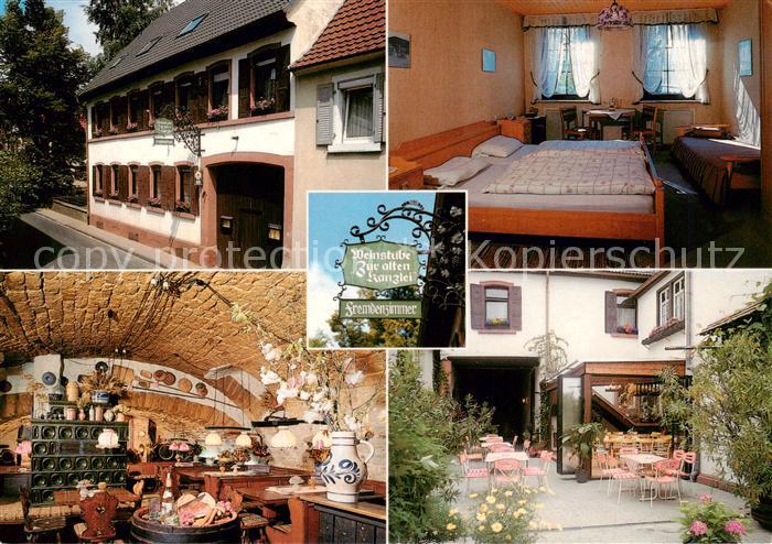 Edenkoben Weinstube Alte Kanzlei Gaststube Zimmer Terrasse